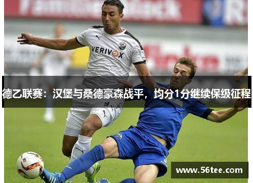 德乙联赛：汉堡与桑德豪森战平，均分1分继续保级征程